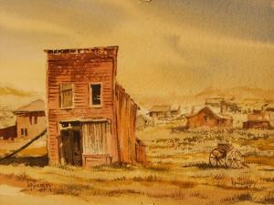 Ghost Towns Of The West Traveling Art Exhibit Artist Kevin Heaney